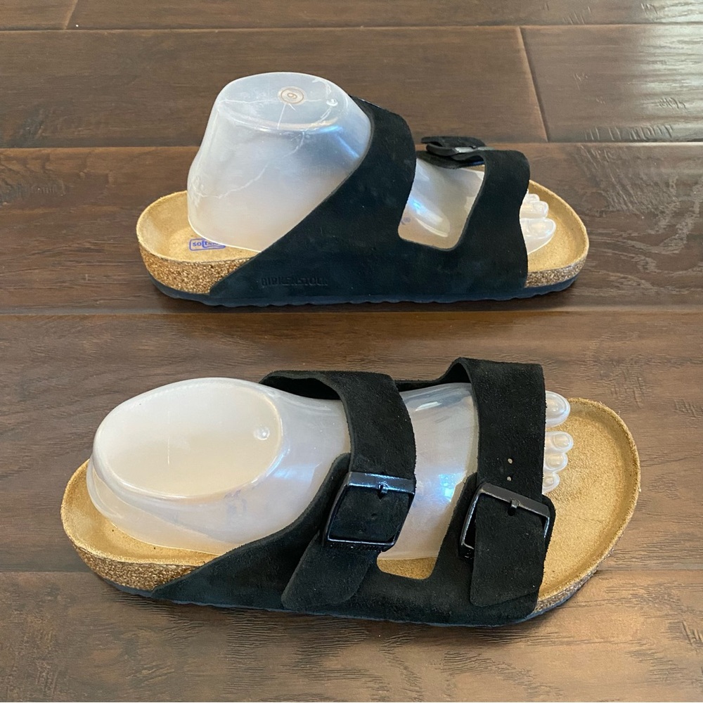 New without box Birkenstock 2 strap adjustable leather sandals mens size various